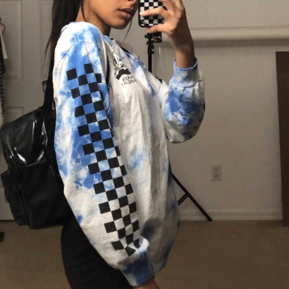 Broken Promises checkered shirt